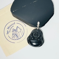 BUDA obsidiana negra - Ser Mineral Accesorios 