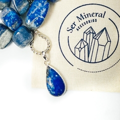 Dije gota lapislazuli - Ser Mineral Accesorios 