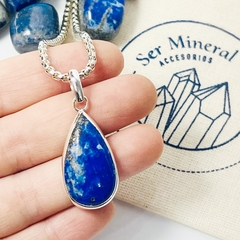 Dije gota lapislazuli - comprar online