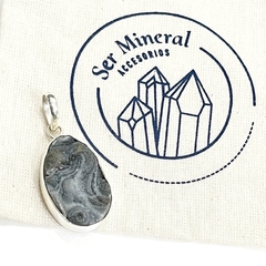 Dije agata calcedonia - Ser Mineral Accesorios 