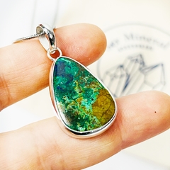Dije Azurita - Ser Mineral Accesorios 