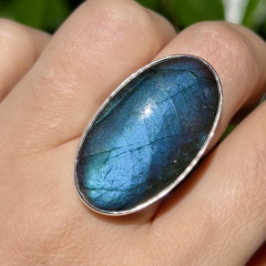 Anillo Labradorita azul en internet