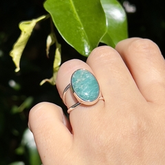 Anillo amazonita - comprar online