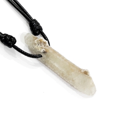 Collar de Cuarzo Cristalizado - Ser Mineral Accesorios 