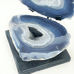 Imagen de Geoda de Ágata Azul