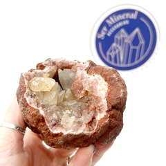 Geoda de Amatista Rosa (C) - comprar online