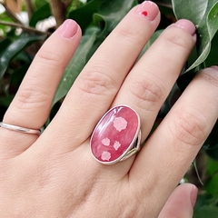 Anillo rodocrosita ortiz - comprar online