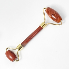 Roller facial doble de jaspe rojo - Ser Mineral Accesorios 