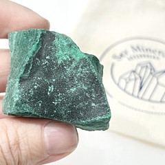 Pieza de malaquita en bruto (E) - Ser Mineral Accesorios 