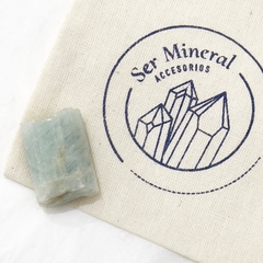 Imagen de Pieza de aguamarina Hexagonal