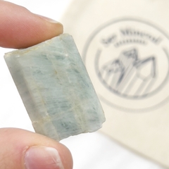 Pieza de aguamarina Hexagonal