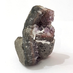 Amatista con calcita cristalizada - Ser Mineral Accesorios 
