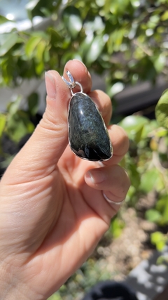 Dije obsidiana huichol