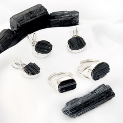 Turmalina negra - Ser Mineral Accesorios 