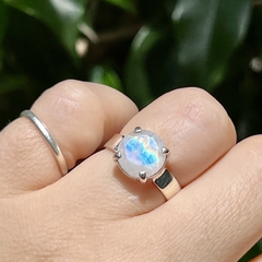 Anillo de adularia facetada - tienda online