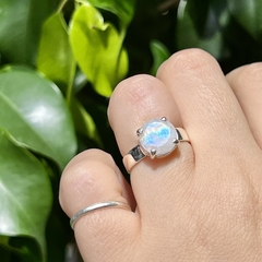 Anillo de adularia facetada - comprar online