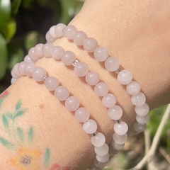 Pulsera de cuarzo rosa - comprar online