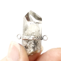 Dije de lodolita fantasma - Ser Mineral Accesorios 
