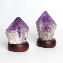 Luminaria de Amatista - Ser Mineral Accesorios 