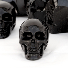 Calavera de obsidiana en internet