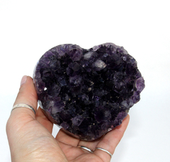 Corazon de drusa de amatista