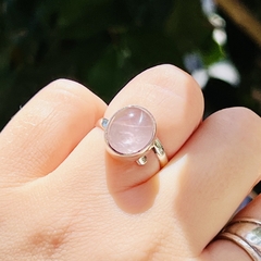 Anillo ECO cuarzo rosa - comprar online