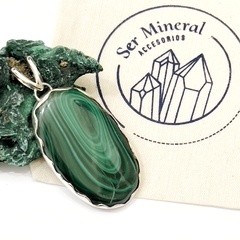 Dije Malaquita - Ser Mineral Accesorios 