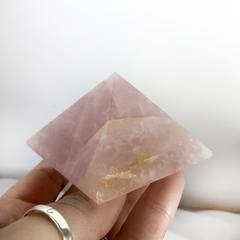 Tetraedro Cuarzo Rosa (A)