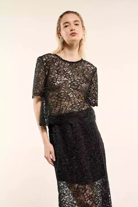 Blusa Encaje Reina