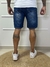 Bermuda Jeans c/ respingos e rasgos - 8099 - LLeva Denim