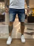 Bermuda Jeans básicas c/ respingo - comprar online