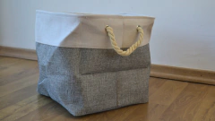 Canastos de tela nautica - comprar online