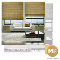 Cortina de junco de 1,20 (ancho) x 1,20 (alto)