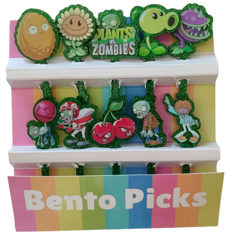 Palillos Zombies Glitter