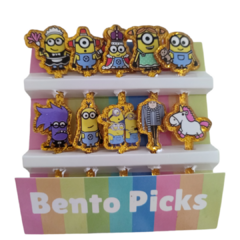 Palillos Minions Glitter