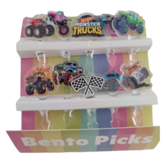 Palillos Monster Trucks