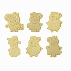 Cortadores Peppa Pig