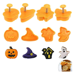 Cortadores Hallowen 4pz - comprar en línea
