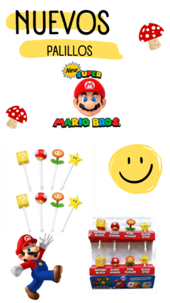 Palillos Mario Bros - tienda en línea