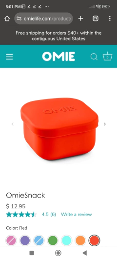 OmieSnack en internet