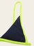 Bikini Azul Marino con Detalle Neon - Vita Swimwear