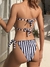 Daria Bikini Strapple Rayas - comprar en línea