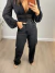 CALÇA JEANS WIDE LEG COM BRILHO - Dasvi Store