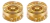 Knobs Vintage Speed Allparts Pk-0130-032 Dourado Par