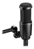 Microfone Condensador Audio Technica At2020 Cardióide Preto - comprar online