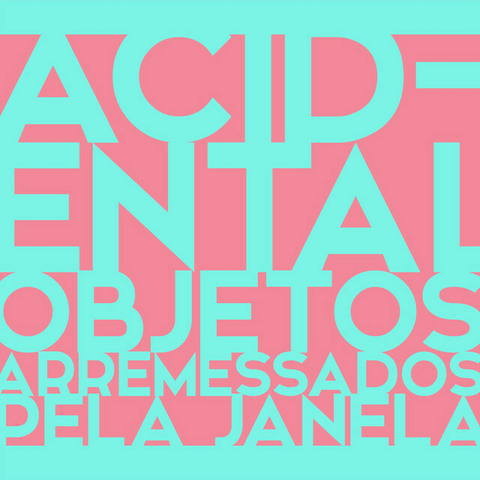 LP ACIDENTAL - OBJETOS ARREMESSADOS PELA JANELA (AZUL)