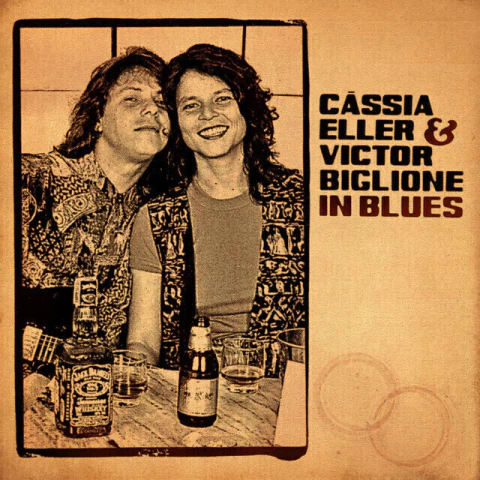 LP CÁSSIA ELLER E VICTOR BIGLIONI - IN BLUES (LARANJA)
