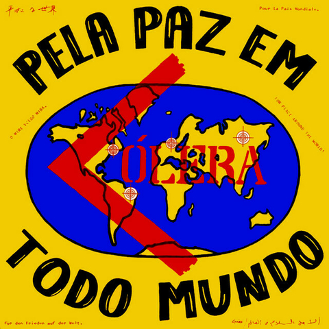 LP CÓLERA - PELA PAZ EM TODO MUNDO (VERMELHO)