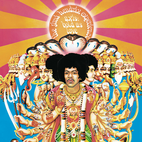 LP THE JIMI HENDRIX EXPERIENCE - AXIS: BOLD AS LOVE