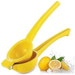 Espremedor de Laranja Limão Manual 22 cm Amarelo - comprar online